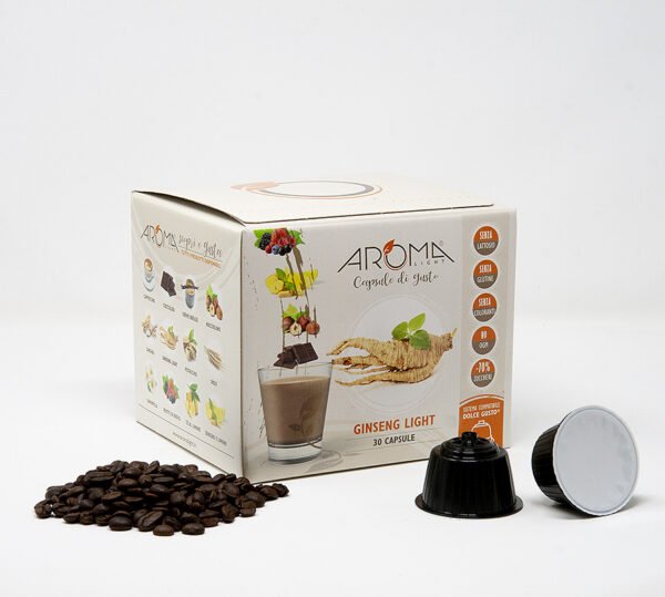 GINSENG LIGHT CAPSULE COMPATIBILI DOLCE GUSTO AROMA LIGHT