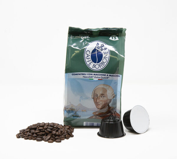 Decaffeinato Caffè BORBONE capsule compatibili Dolce Gusto - Caffè