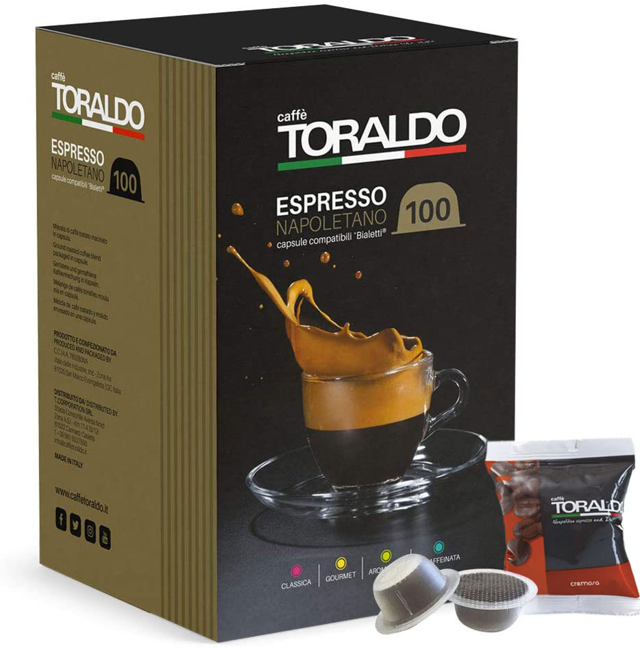 CREMOSO - CAPSULE - COMPATIBILI - TORALDO - BIALETTI - Caffè Bundì   Capsule Compatibili, Caffè in Grani e Macinato, Liquori al caffe e accessori