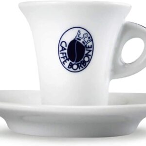 SET 6 TAZZINE CAFFE' BORBONE CON PIATTINO - immagine 3
